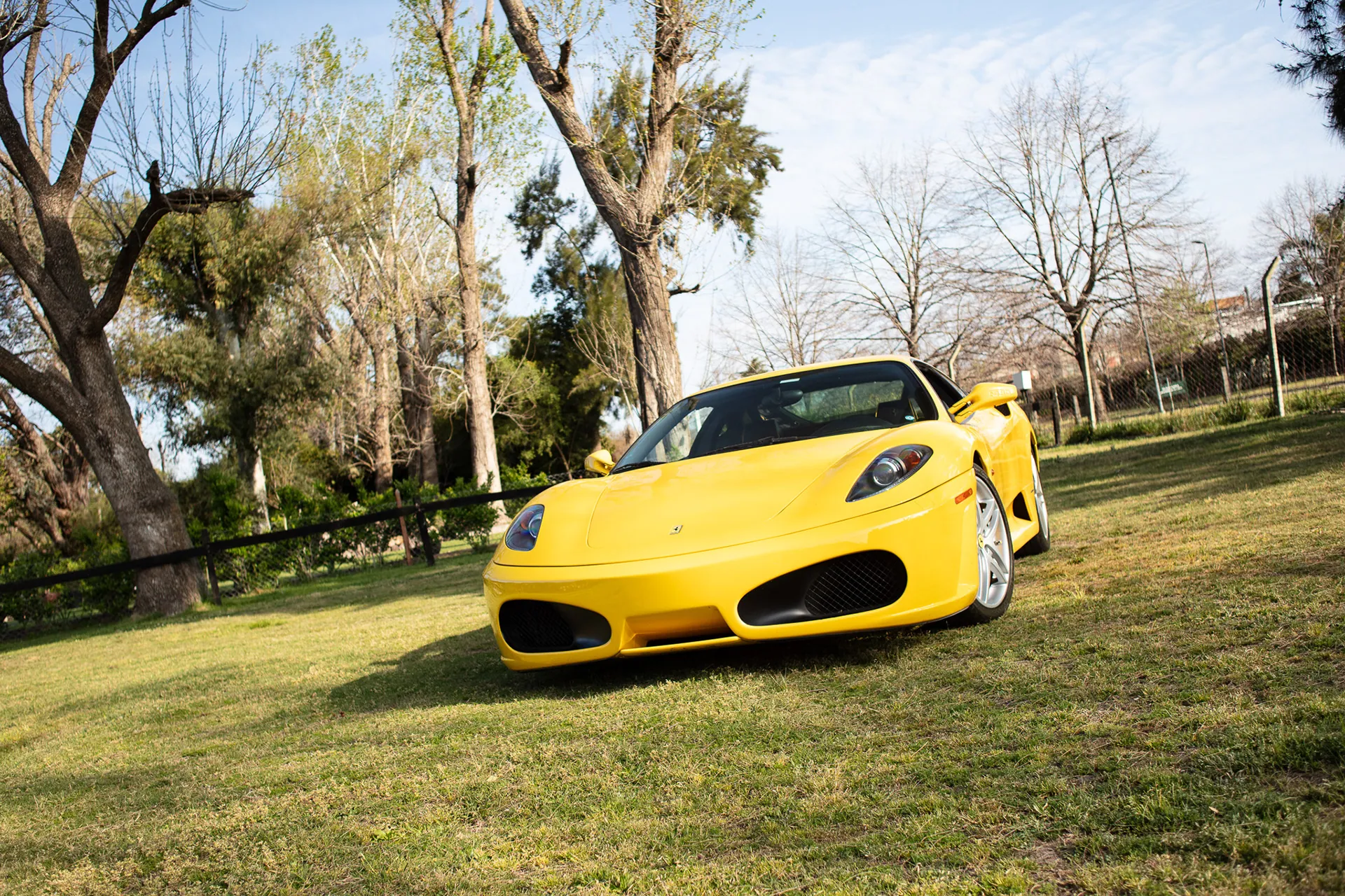 Ferrari F430 Giallo Modena, fotografía de Agustín Spagnolo